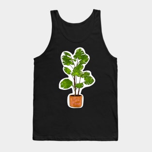 Monstera Plant Mama Tank Top